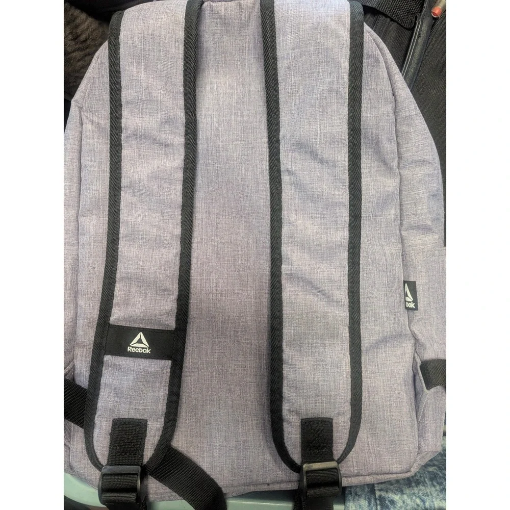 Reebok Purple Lavender Padded Laptop Backpack Adult Size College Large